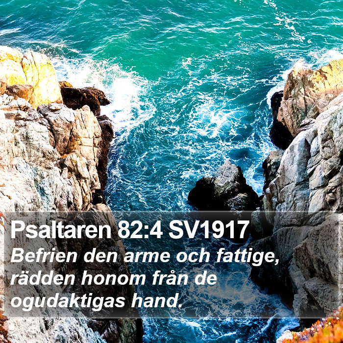 Psaltaren 82:4 SV1917 Bible Study