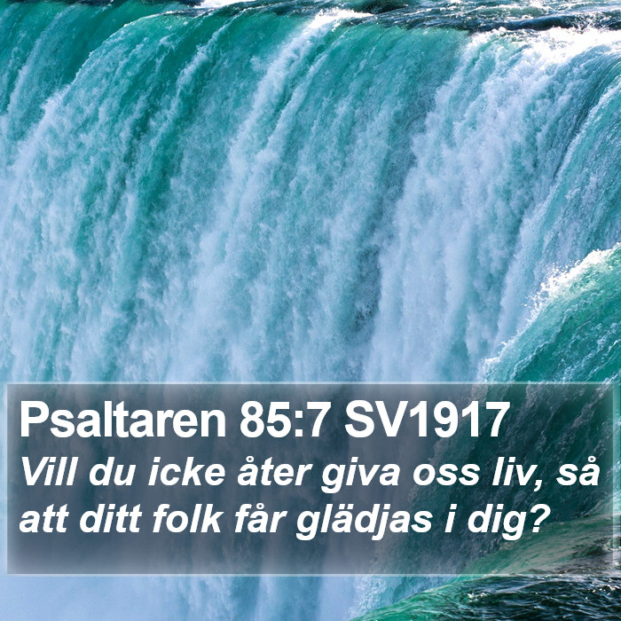 Psaltaren 85:7 SV1917 Bible Study