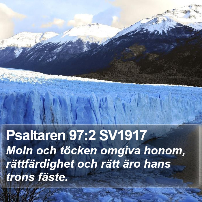 Psaltaren 97:2 SV1917 Bible Study