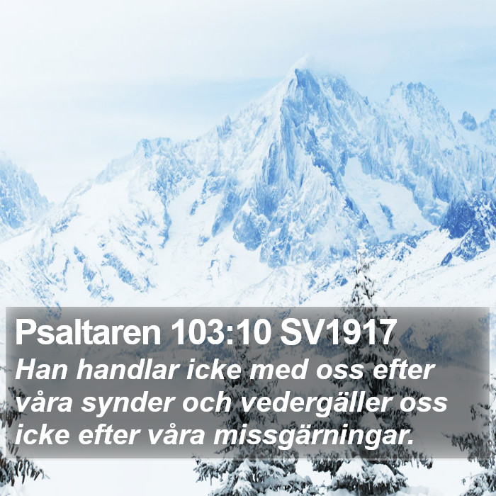 Psaltaren 103:10 SV1917 Bible Study