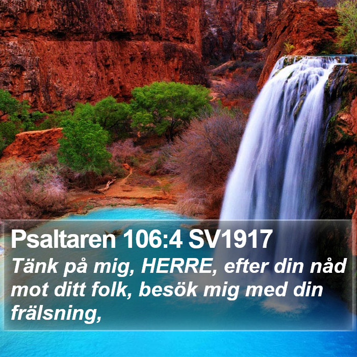 Psaltaren 106:4 SV1917 Bible Study