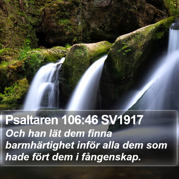 Psaltaren 106:46 SV1917 Bible Study