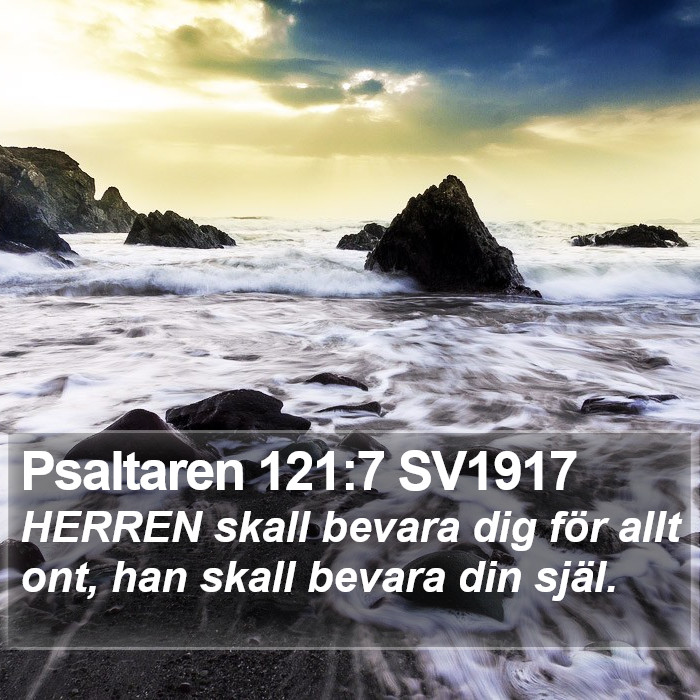 Psaltaren 121:7 SV1917 Bible Study