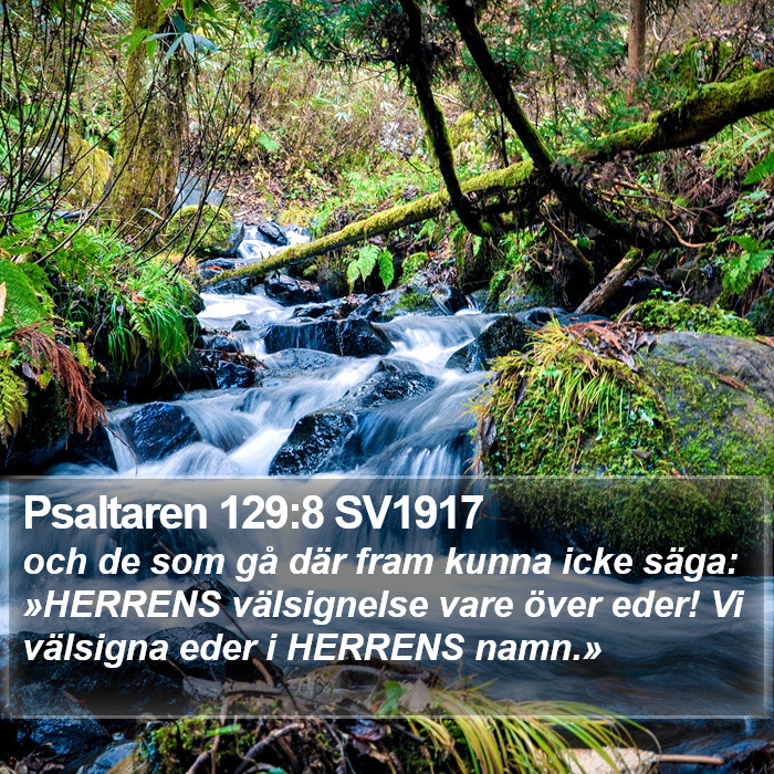 Psaltaren 129:8 SV1917 Bible Study