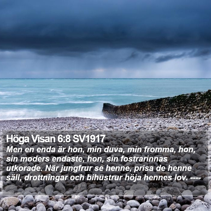 Höga Visan 6:8 SV1917 Bible Study
