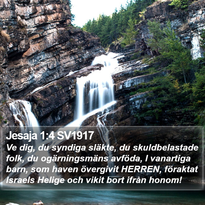 Jesaja 1:4 SV1917 Bible Study