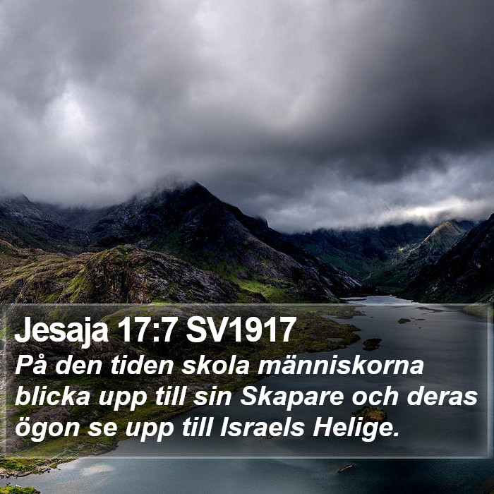 Jesaja 17:7 SV1917 Bible Study