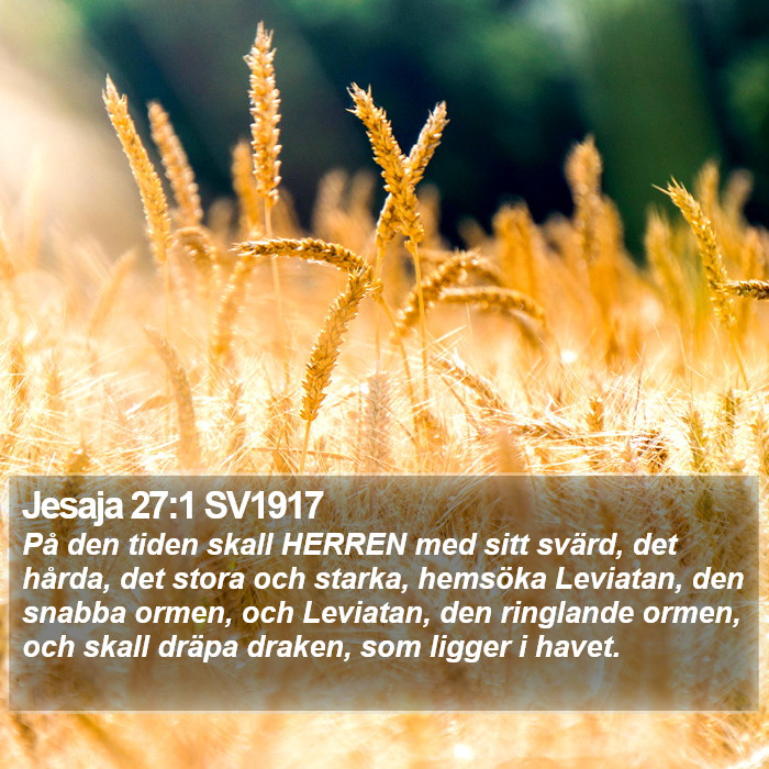 Jesaja 27:1 SV1917 Bible Study