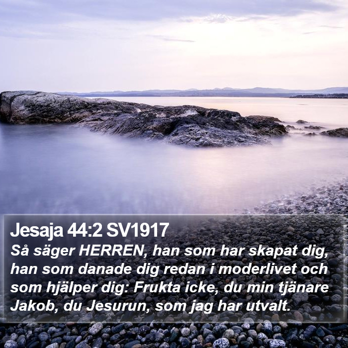 Jesaja 44:2 SV1917 Bible Study