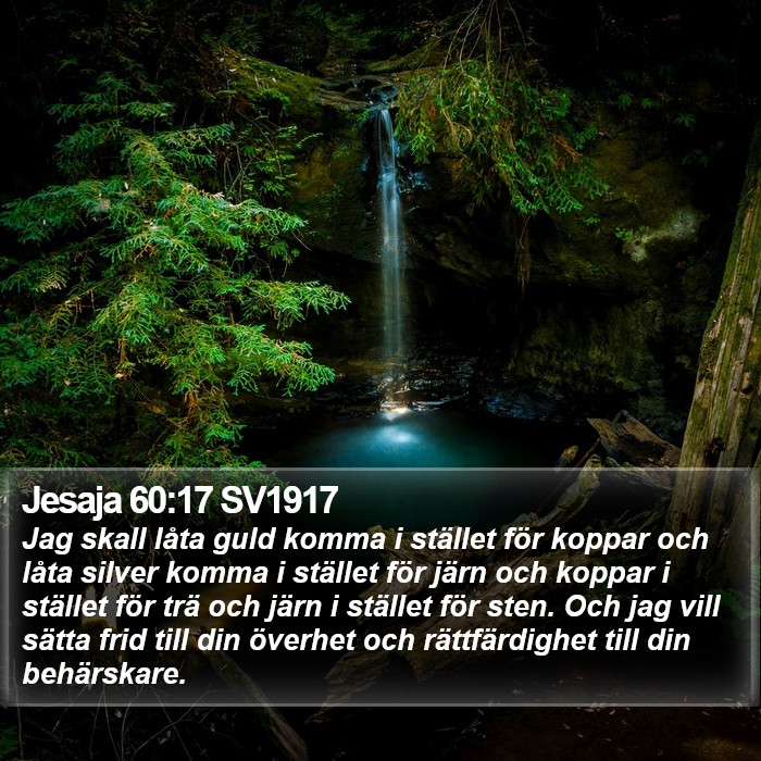 Jesaja 60:17 SV1917 Bible Study