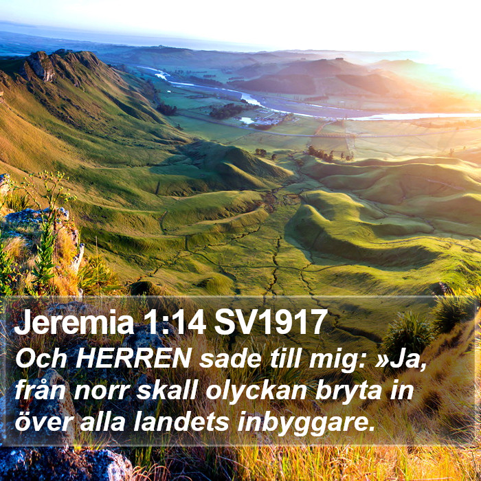 Jeremia 1:14 SV1917 Bible Study