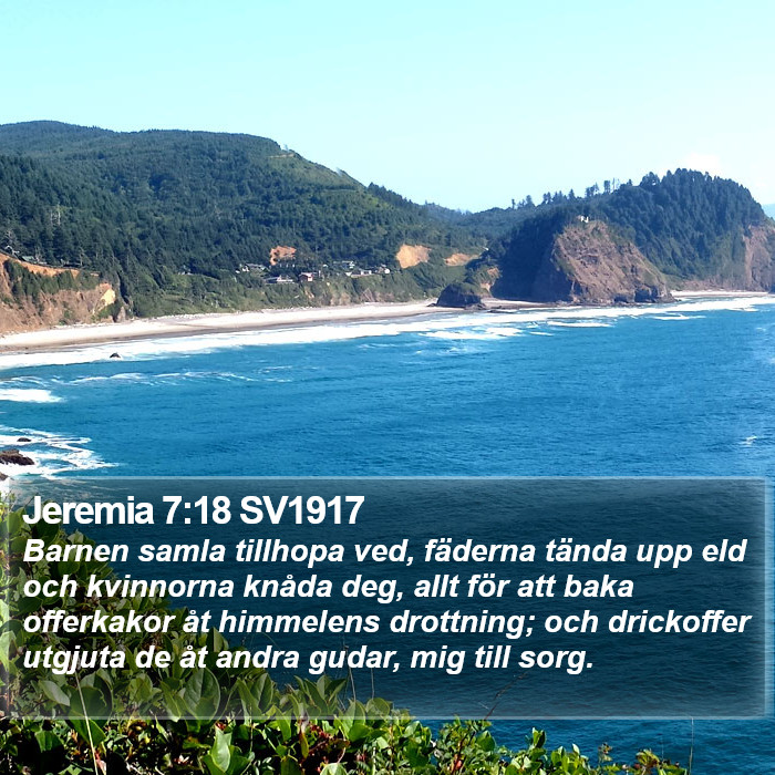 Jeremia 7:18 SV1917 Bible Study