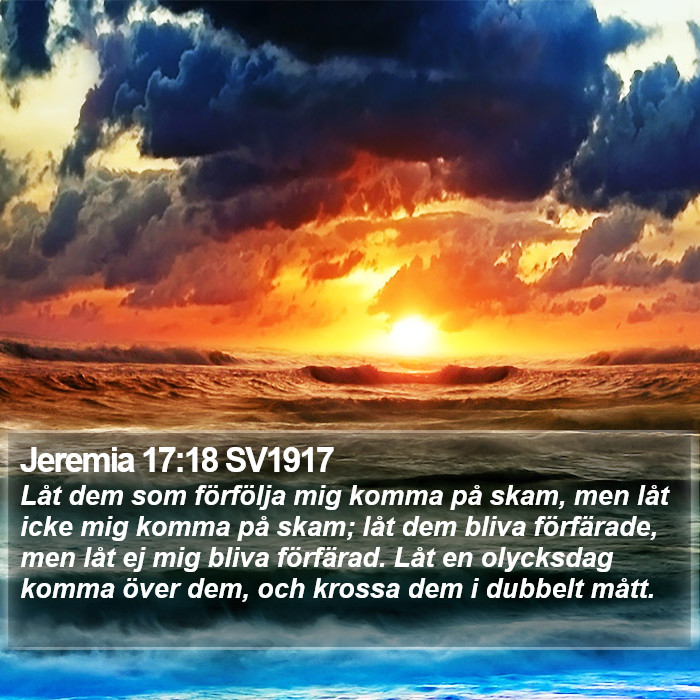 Jeremia 17:18 SV1917 Bible Study