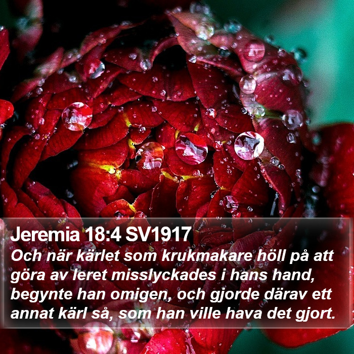 Jeremia 18:4 SV1917 Bible Study