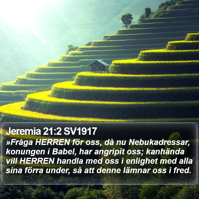 Jeremia 21:2 SV1917 Bible Study