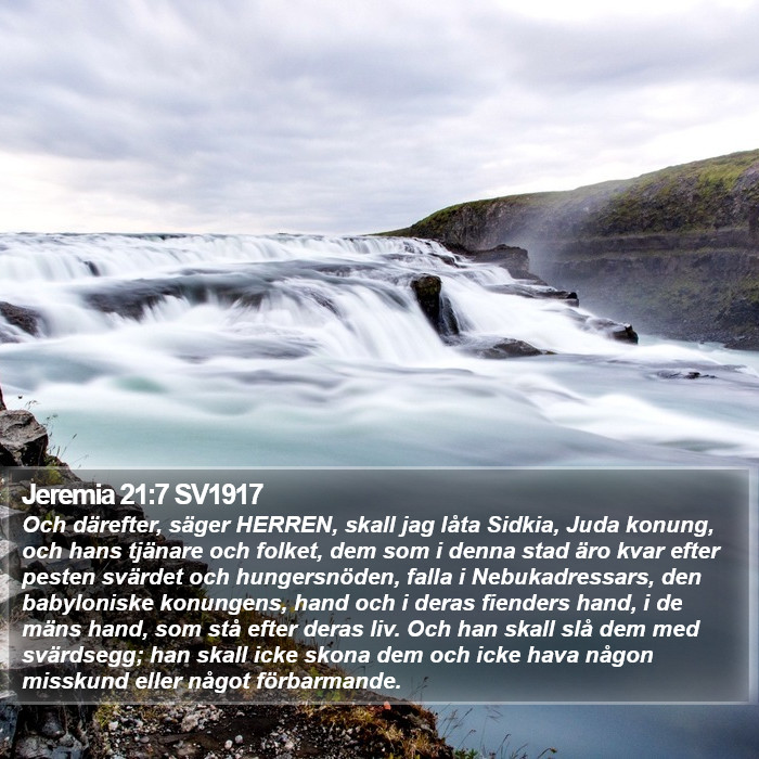 Jeremia 21:7 SV1917 Bible Study