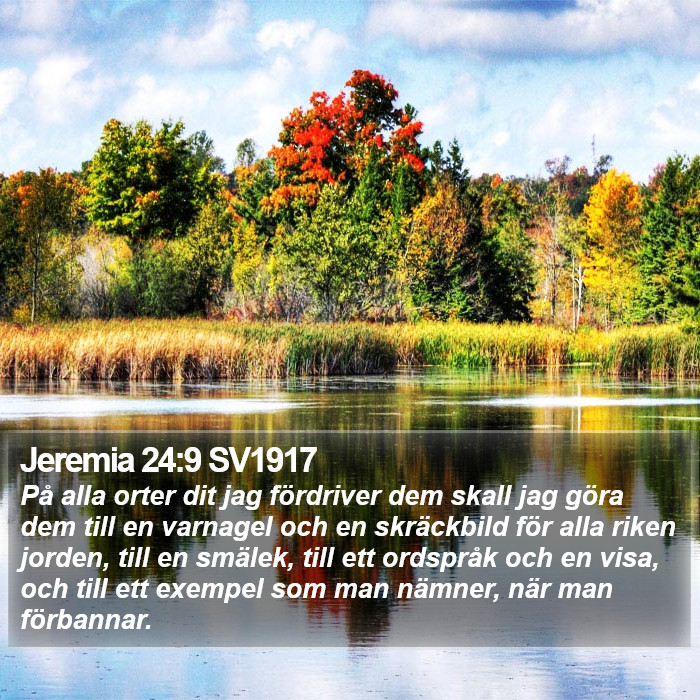 Jeremia 24:9 SV1917 Bible Study