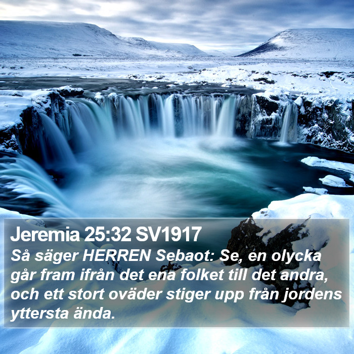 Jeremia 25:32 SV1917 Bible Study