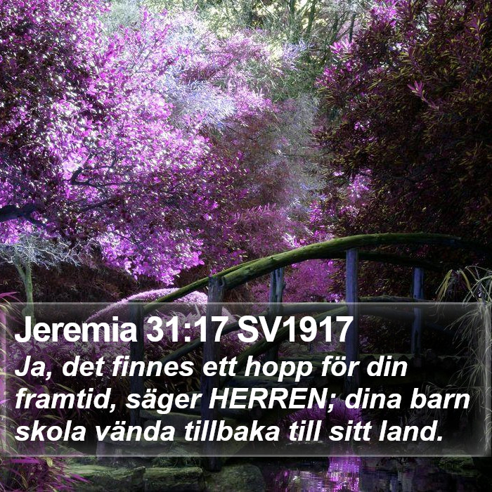 Jeremia 31:17 SV1917 Bible Study