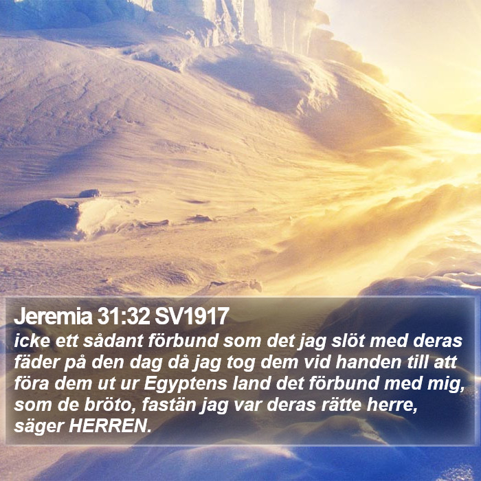 Jeremia 31:32 SV1917 Bible Study
