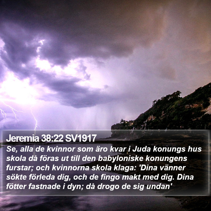 Jeremia 38:22 SV1917 Bible Study