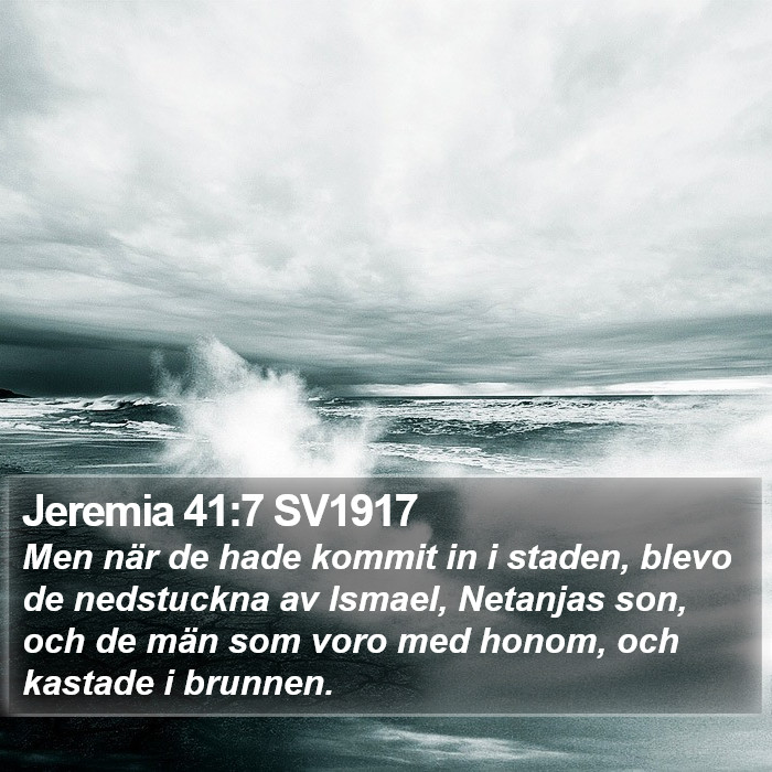 Jeremia 41:7 SV1917 Bible Study