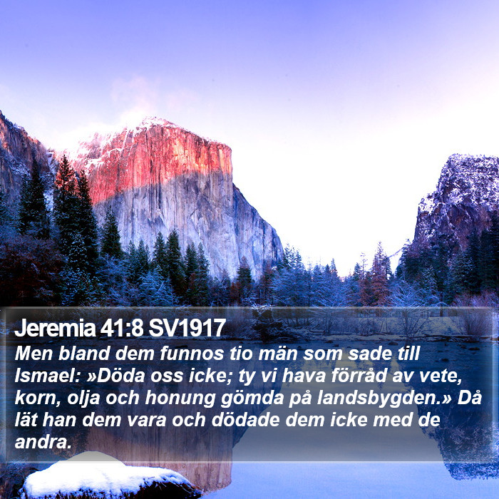 Jeremia 41:8 SV1917 Bible Study