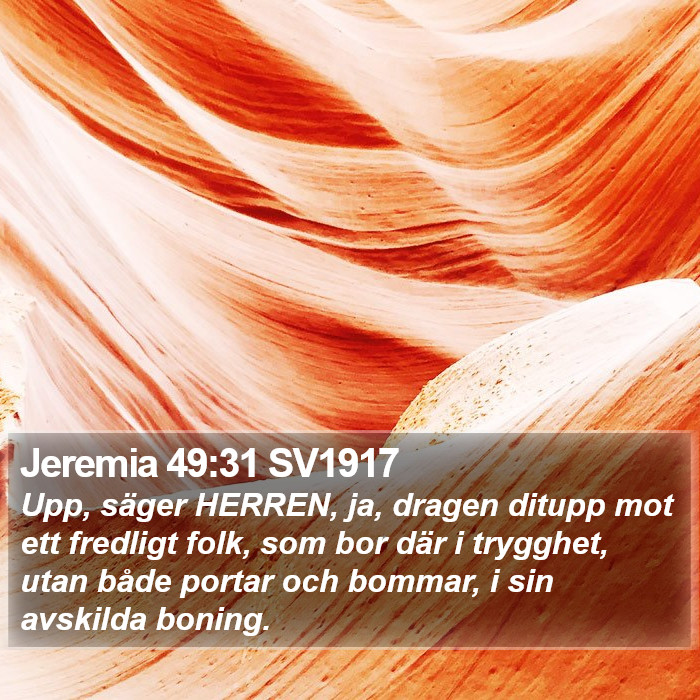 Jeremia 49:31 SV1917 Bible Study