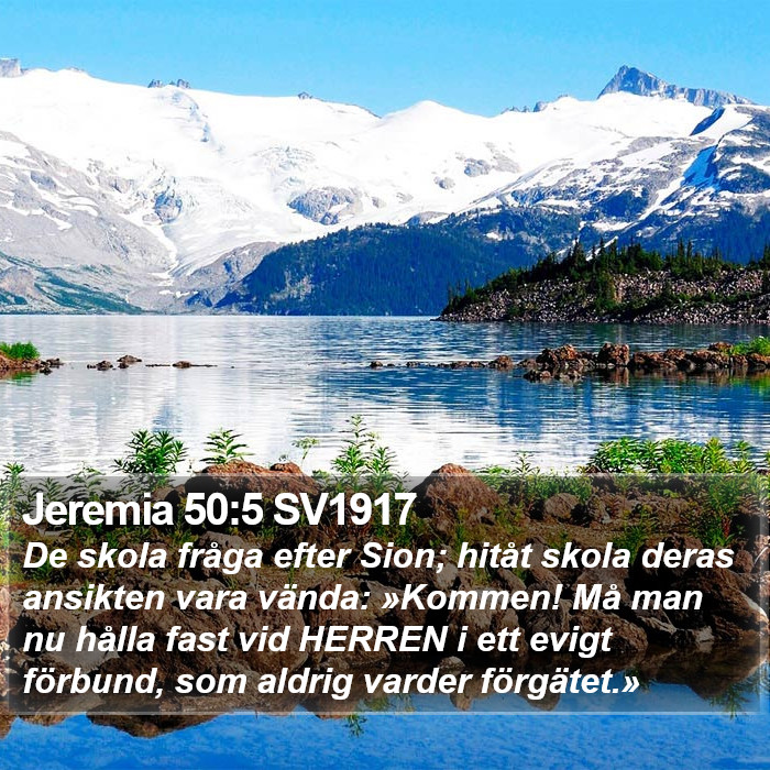 Jeremia 50:5 SV1917 Bible Study