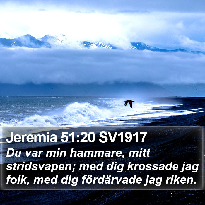 Jeremia 51:20 SV1917 Bible Study