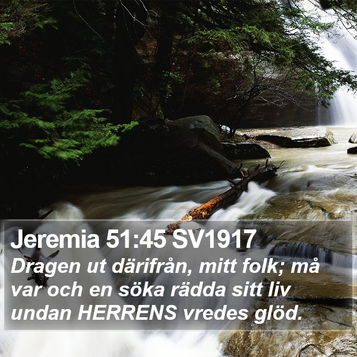 Jeremia 51:45 SV1917 Bible Study
