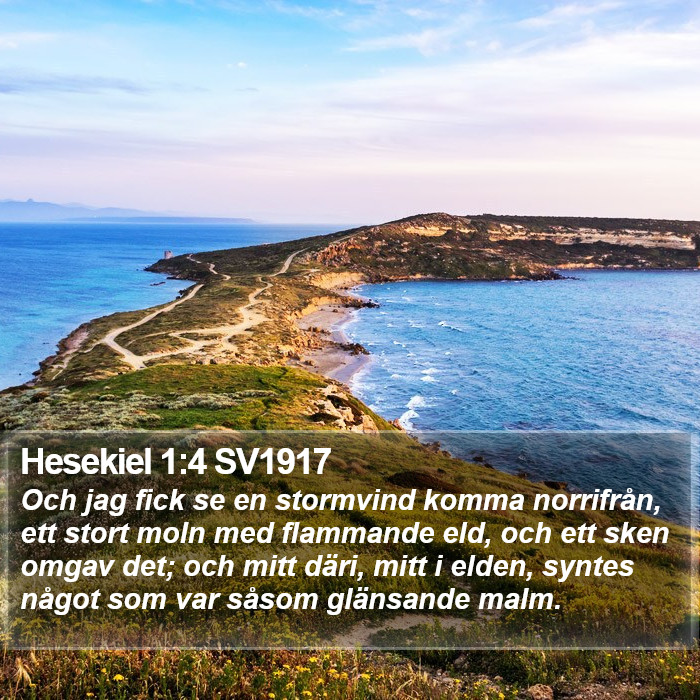 Hesekiel 1:4 SV1917 Bible Study