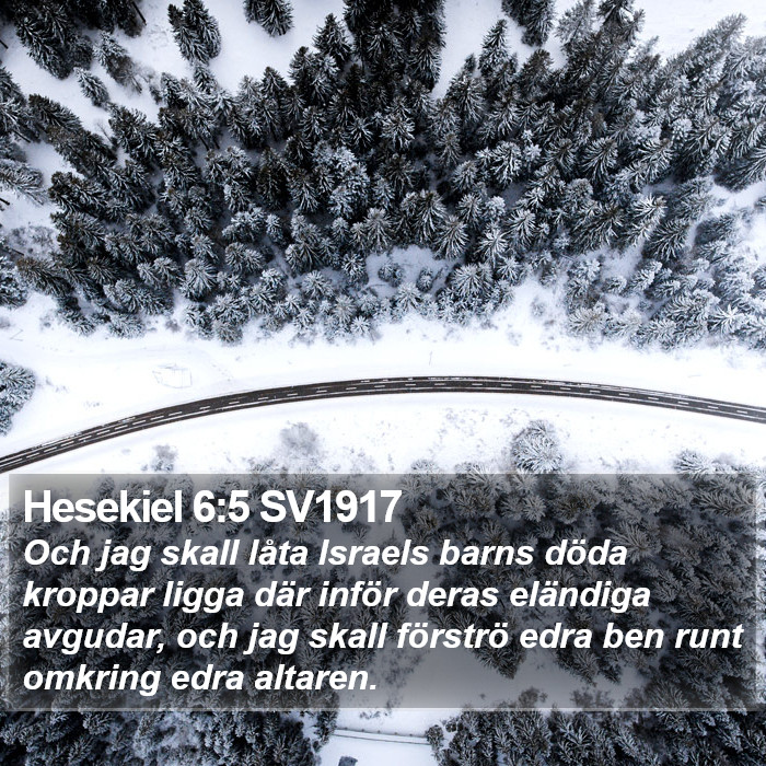 Hesekiel 6:5 SV1917 Bible Study