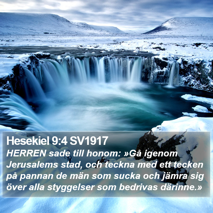 Hesekiel 9:4 SV1917 Bible Study