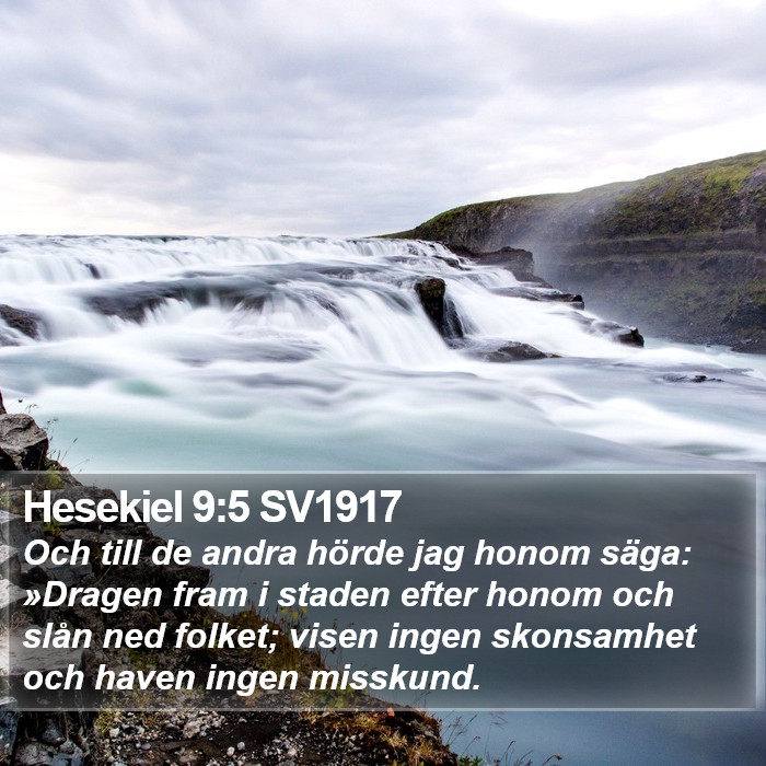 Hesekiel 9:5 SV1917 Bible Study