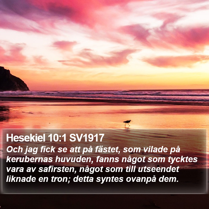 Hesekiel 10:1 SV1917 Bible Study