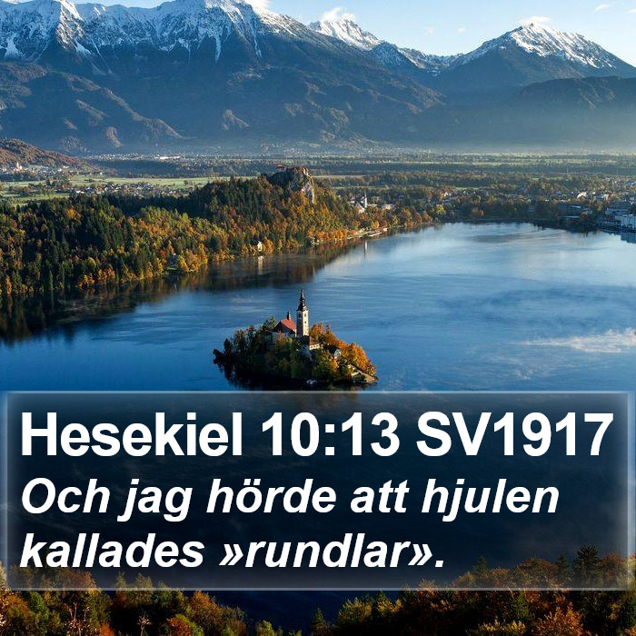 Hesekiel 10:13 SV1917 Bible Study