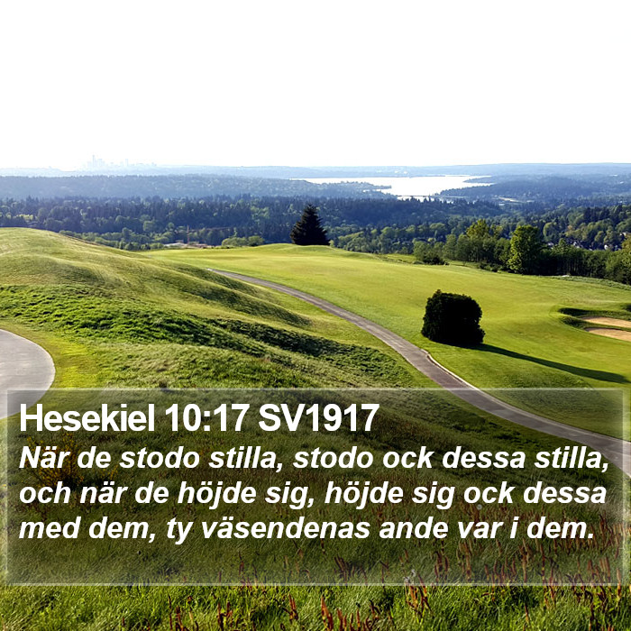 Hesekiel 10:17 SV1917 Bible Study