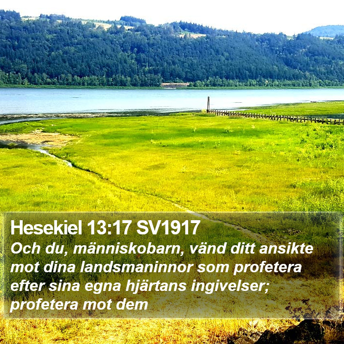 Hesekiel 13:17 SV1917 Bible Study