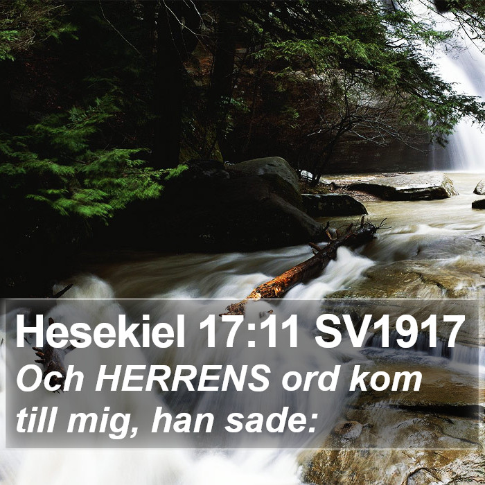 Hesekiel 17:11 SV1917 Bible Study