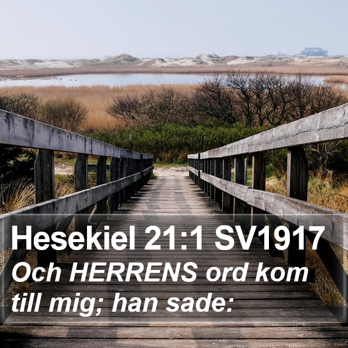 Hesekiel 21:1 SV1917 Bible Study