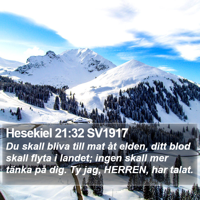 Hesekiel 21:32 SV1917 Bible Study