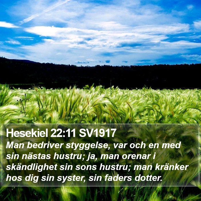 Hesekiel 22:11 SV1917 Bible Study