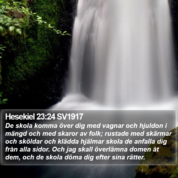 Hesekiel 23:24 SV1917 Bible Study