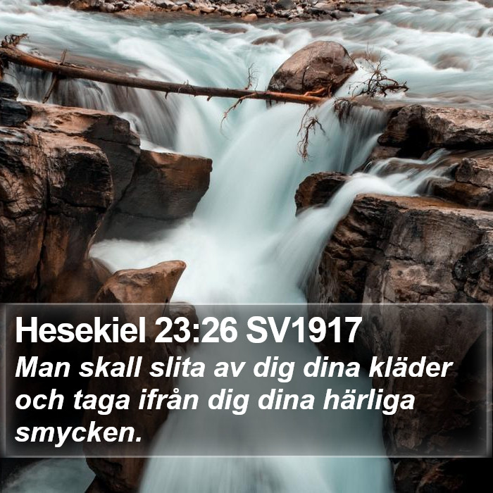 Hesekiel 23:26 SV1917 Bible Study