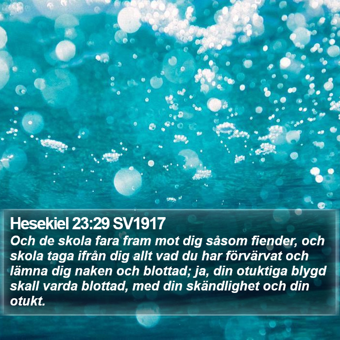 Hesekiel 23:29 SV1917 Bible Study