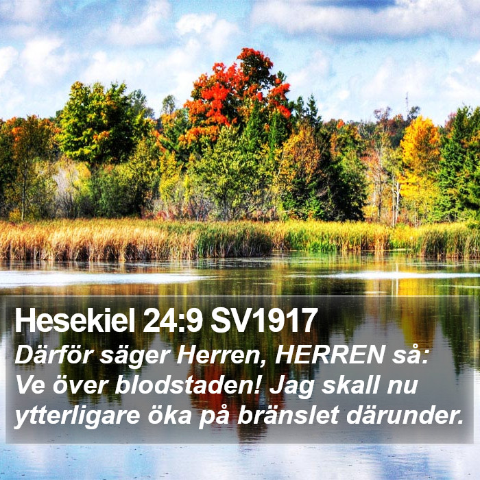 Hesekiel 24:9 SV1917 Bible Study