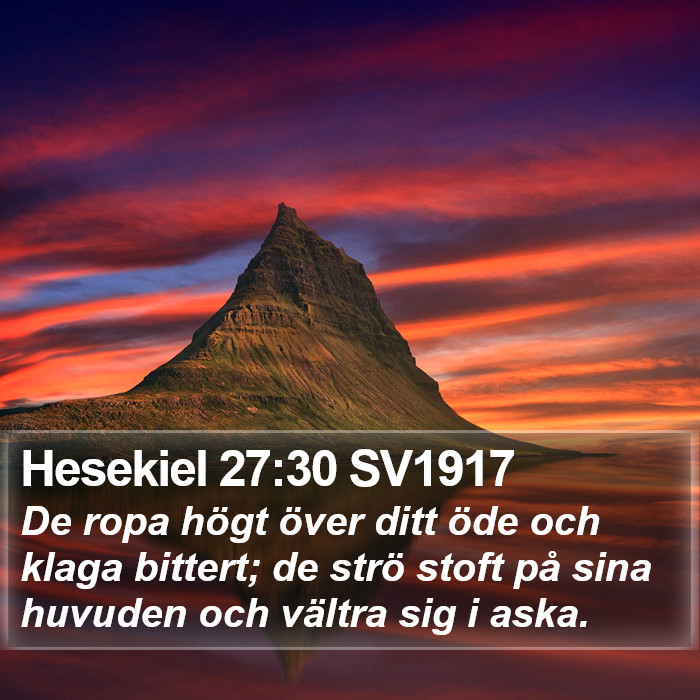 Hesekiel 27:30 SV1917 Bible Study