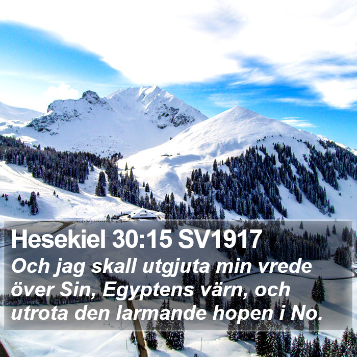 Hesekiel 30:15 SV1917 Bible Study