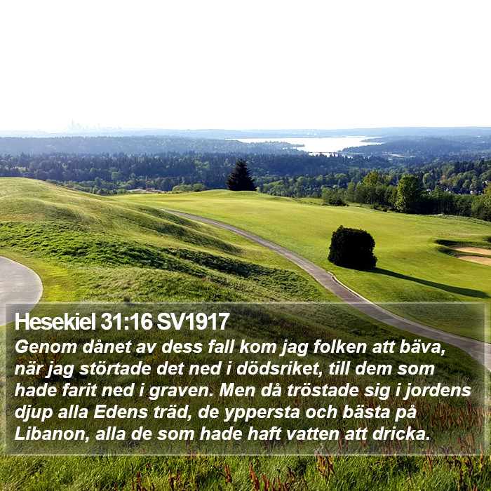 Hesekiel 31:16 SV1917 Bible Study